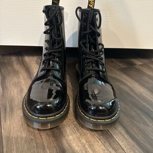 Dr. Martens Black Combat Boots